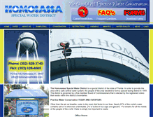 Tablet Screenshot of homosassawater.com